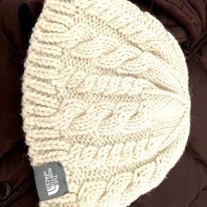 The North Face Knit Hat Cream